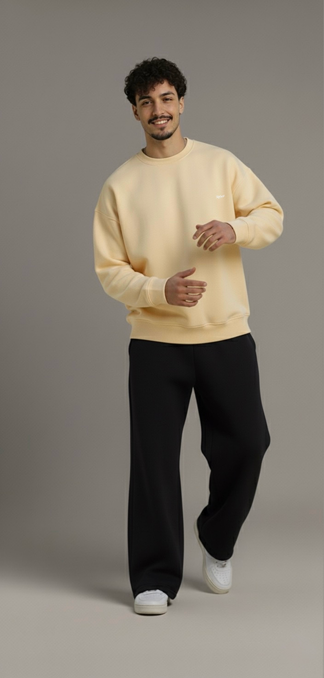 Butter Yellow Crewneck