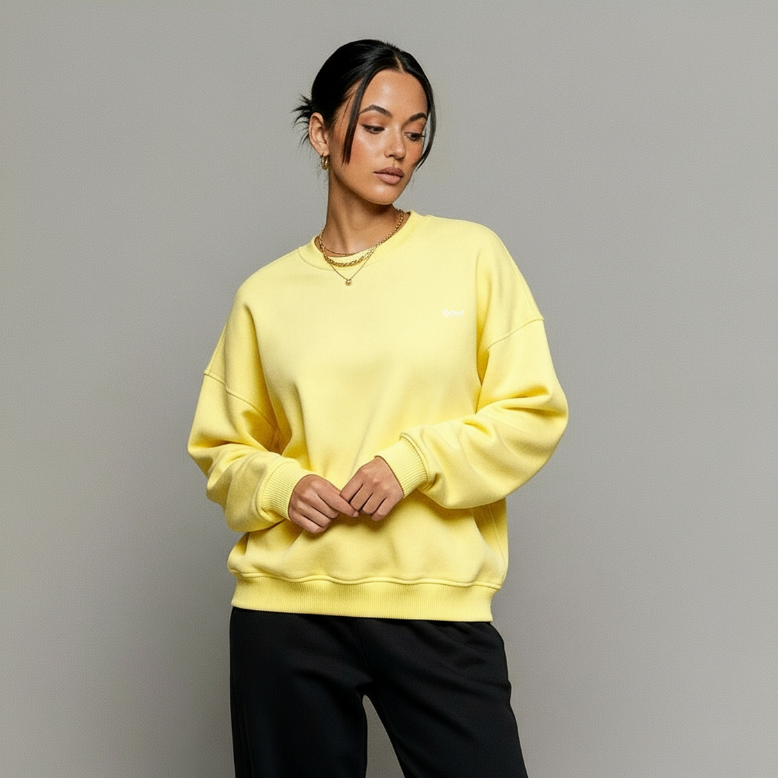 Butter Yellow Crewneck