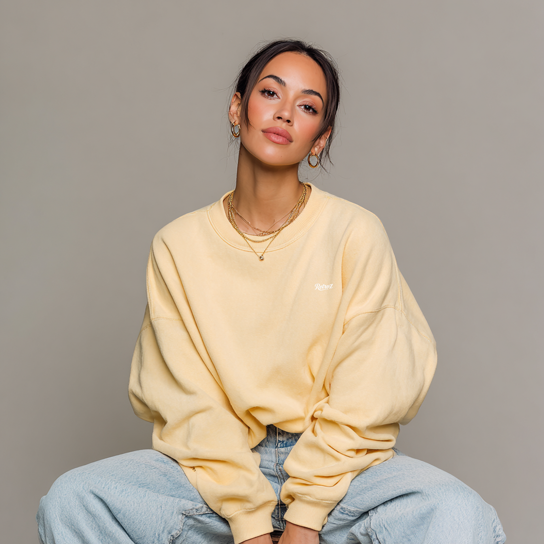 Butter Yellow Crewneck