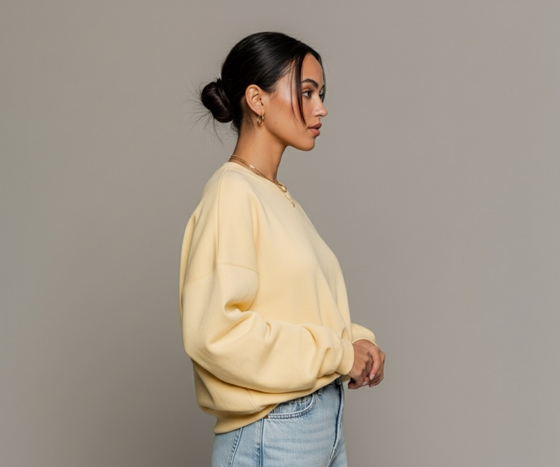 Butter Yellow Crewneck
