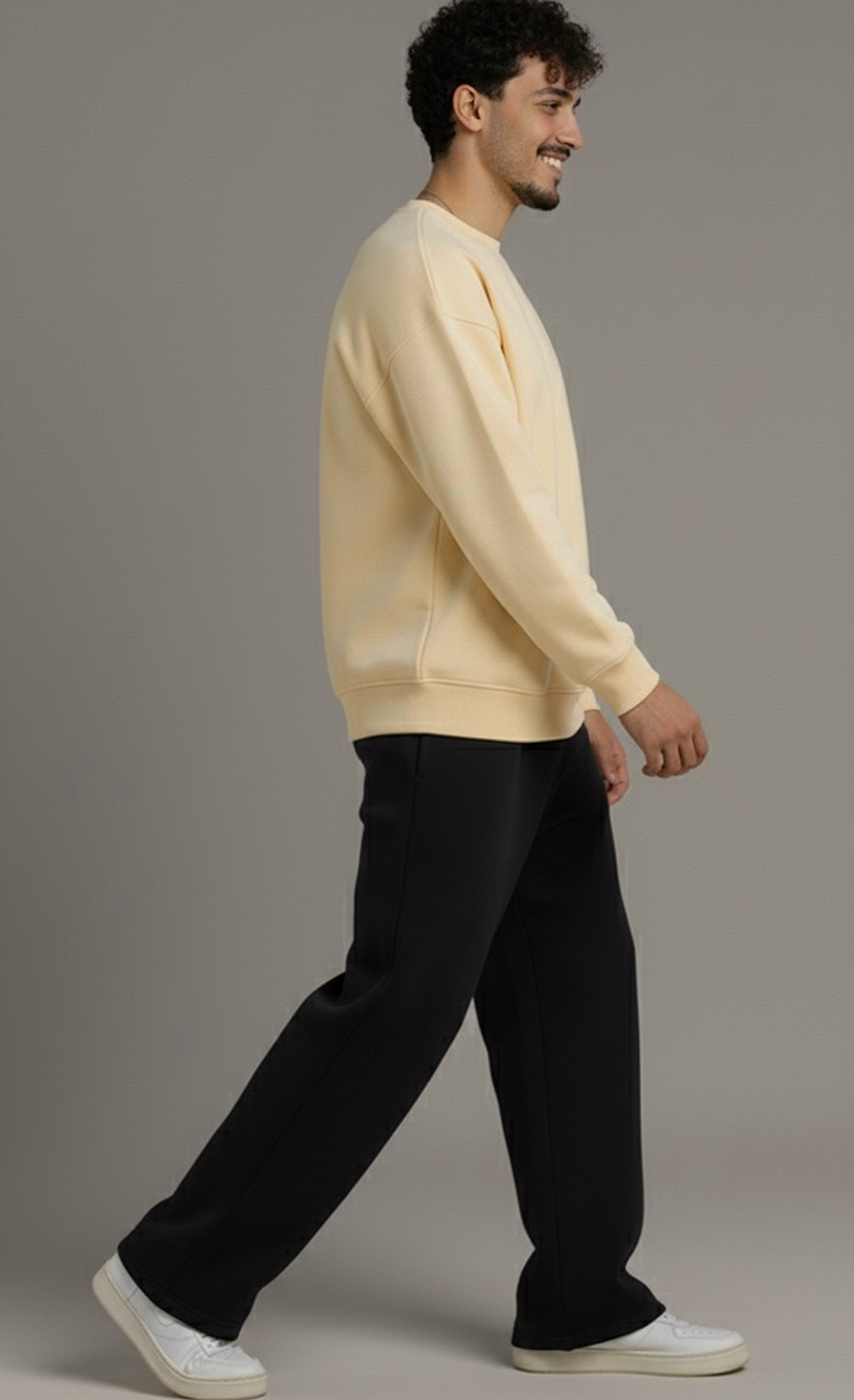 Butter Yellow Crewneck