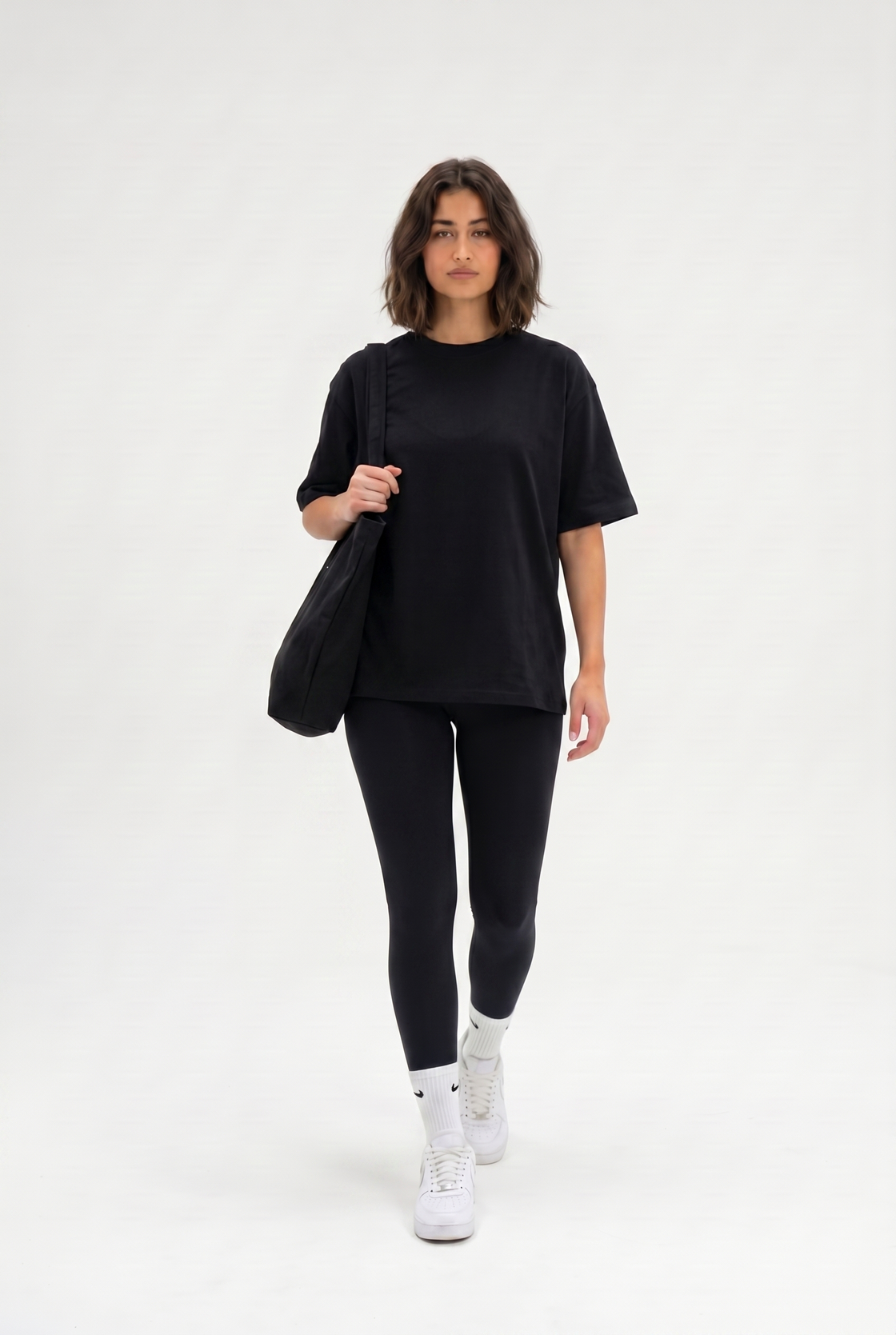 Black oversized tshirt