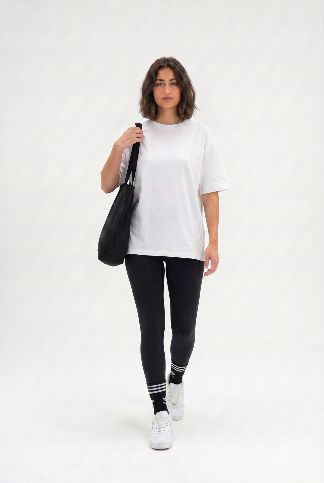 White oversized tshirt