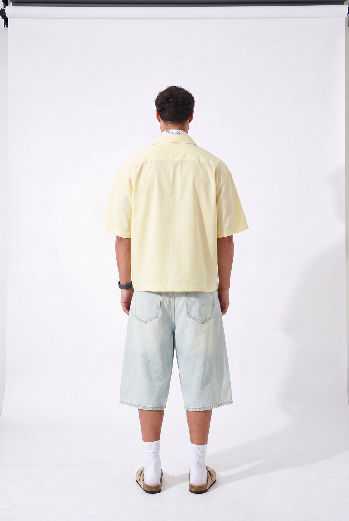 Butter Yellow Box-Fit Shirt