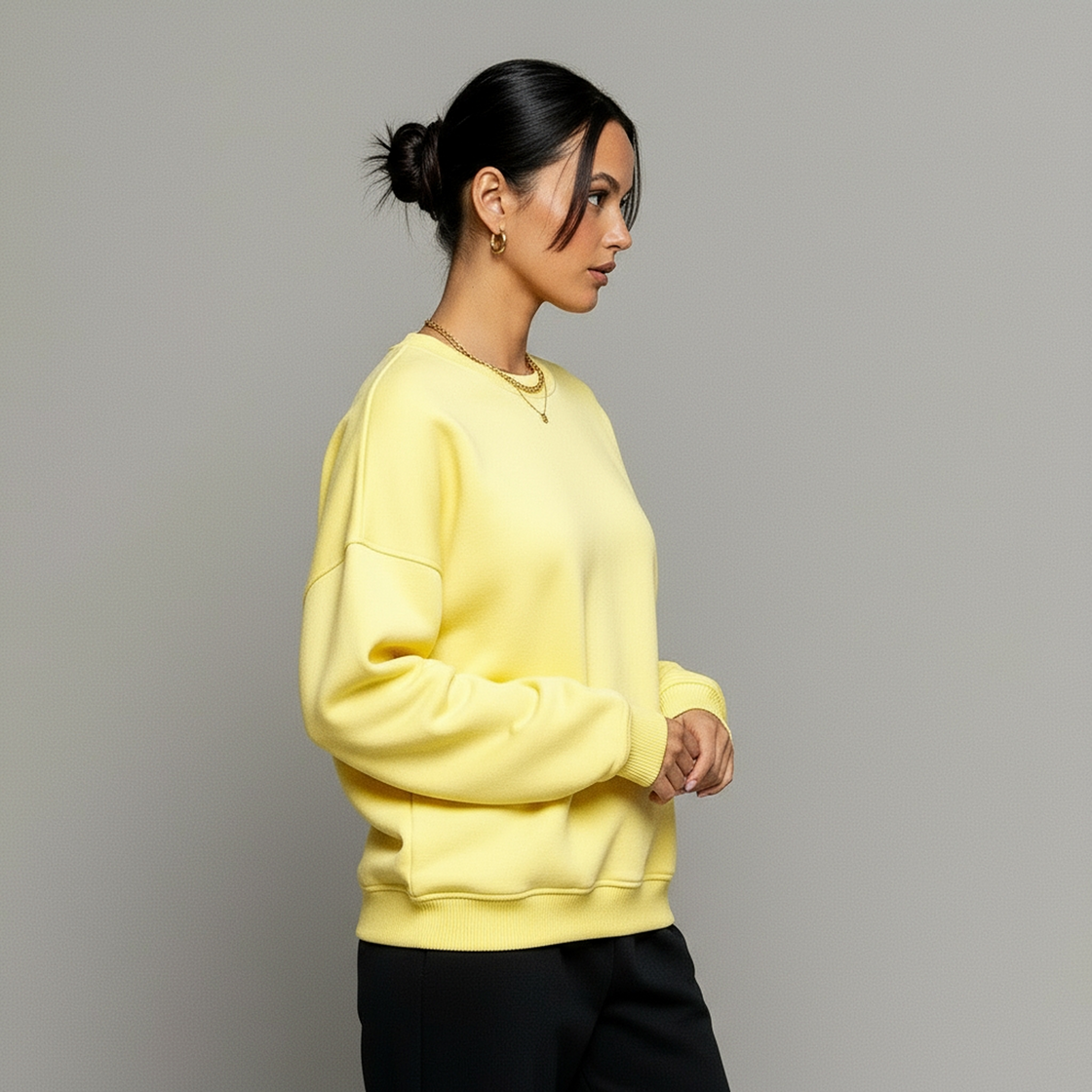 Butter Yellow Crewneck